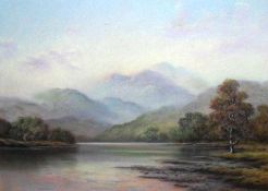 WENDY REEVES, SIGNED, PASTEL, Highland Landscape, 13 ½” x 19”