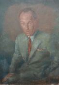 JOHN WHEATLEY, OIL, Half-Length Portrait of a Man, 40” x 30” (unframed)