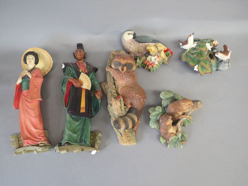 Collection of 14 figures by Country Artists, Border Fine Arts, Border Society & Franklin porcelain &