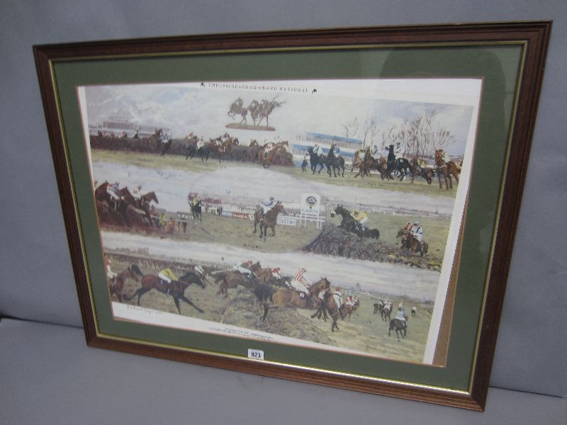After Richard Joyce Ltd.Ed colour print `West Tip`s Grand National` signed in pencil lower left