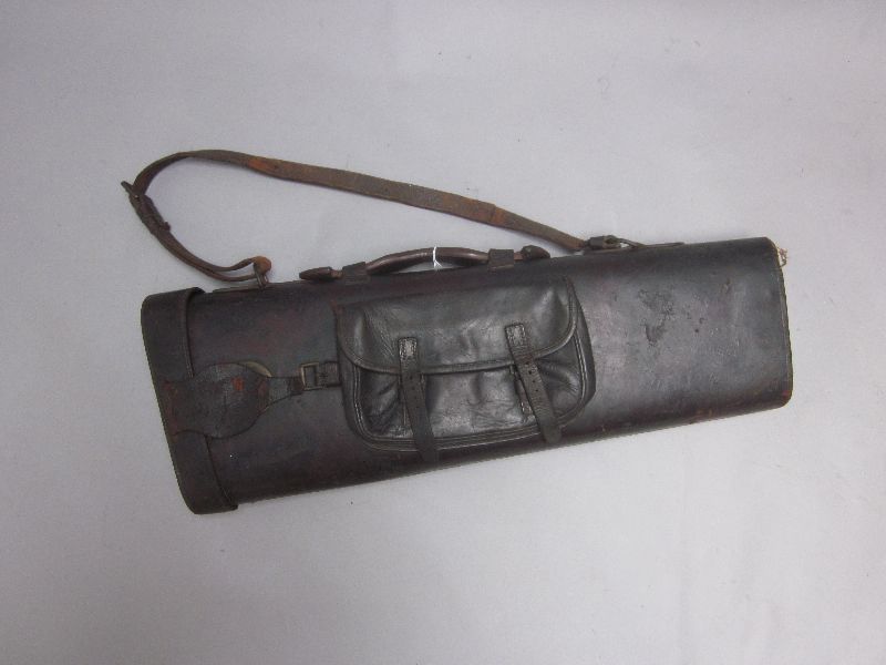 Leather leg of mutton gun case (The Expedition)