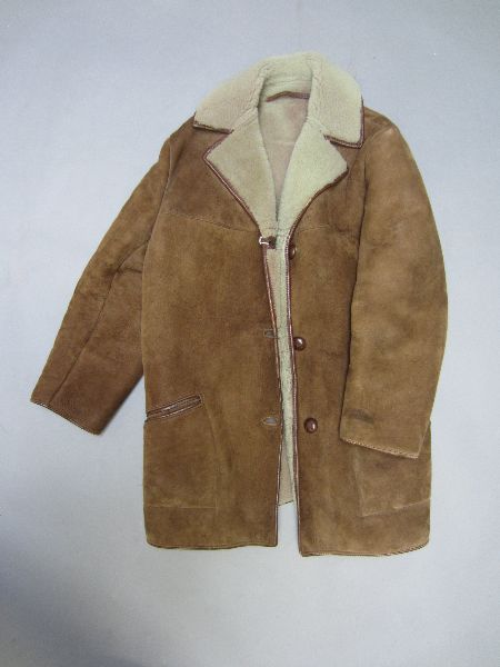 Lady`s sueded and sheepskin coat by Janton