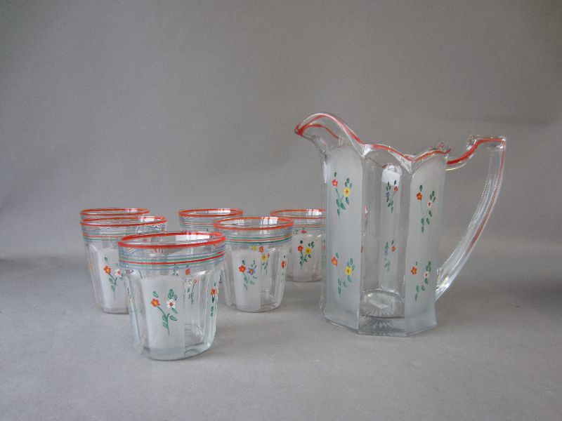 Lemonade set with enamel decoration (7)