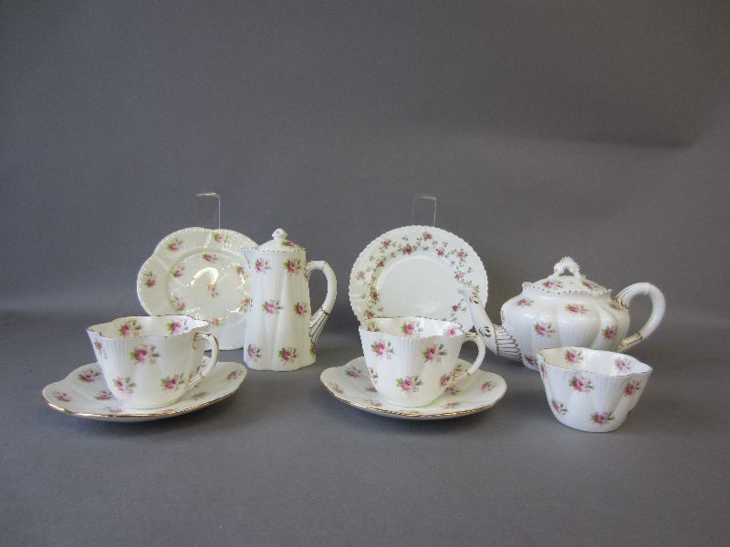 Foley China part floral teaset (9)