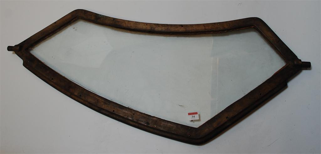 A locomotive spectacle plate believed ex class B1 or K3, as removed