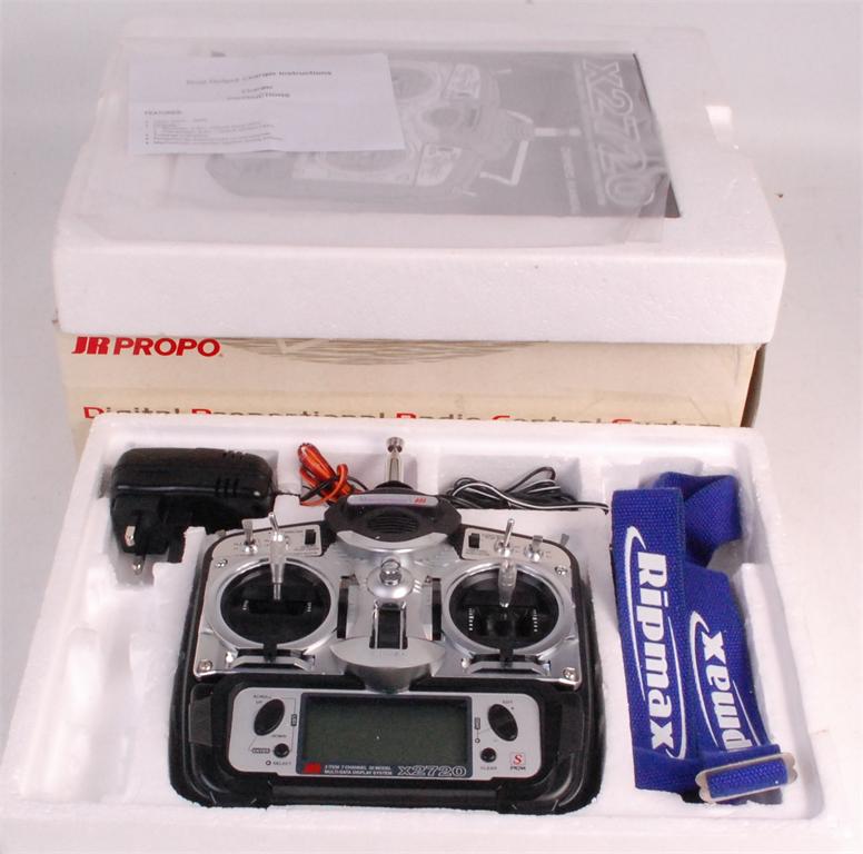 JR Propo Digital Proportional Radio Control Siphon x 2720, 7 channel, 35 MHz as new boxed with