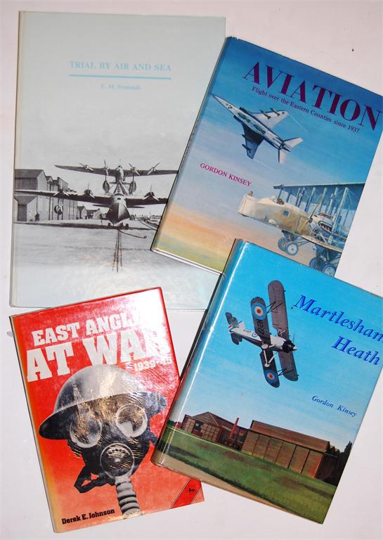 KINSEY Gordon, Aviation 1977, author signed, Martlesham Heath 1975; SYMONDS E.H., Trial by Air and