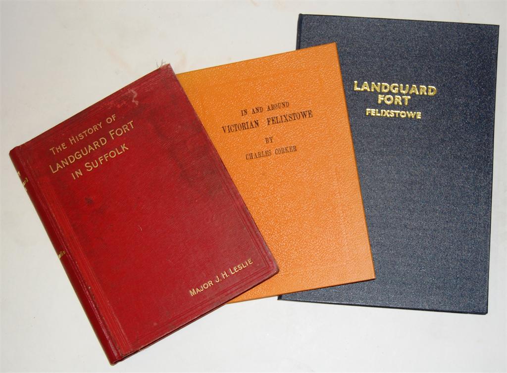LESLIE Maj. J.H, The History of Landguard Fort, London 1898, 4to cloth re-backed, new endpapers;