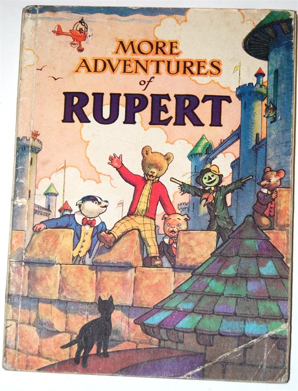 Rupert annual 1942, first edition, ownership box completed very neatly, neat inscription front