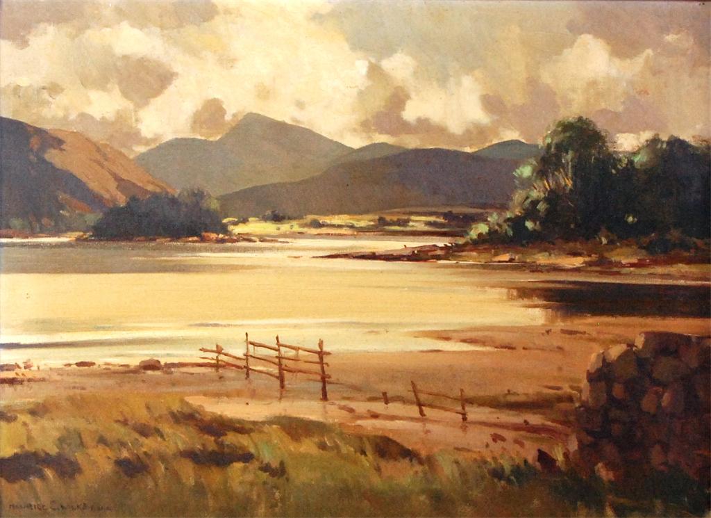 Maurice C Wilkes (1910-1984) - A Killarney landscape, oil on canvas, signed lower left, 50 x 68cm