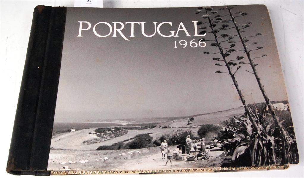 Angus MCBEAN, Portugal 1966, same size format and binding as lot 22, personal album of photos