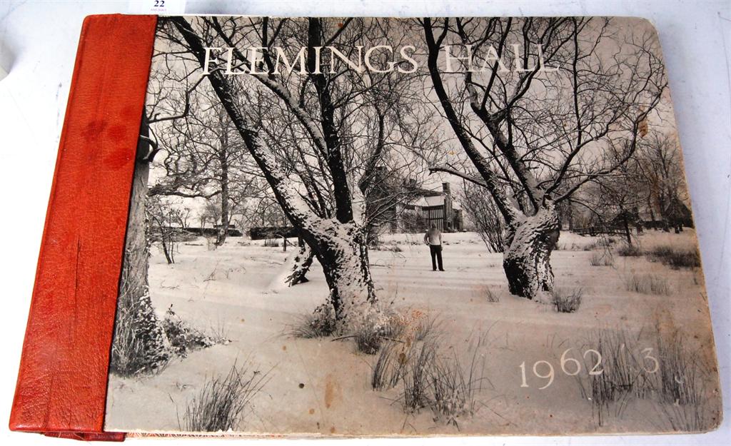Angus MCBEAN, Flemings Hall 1962-3, personal photograph album, oblong format approx. 30 x 45cm, ½