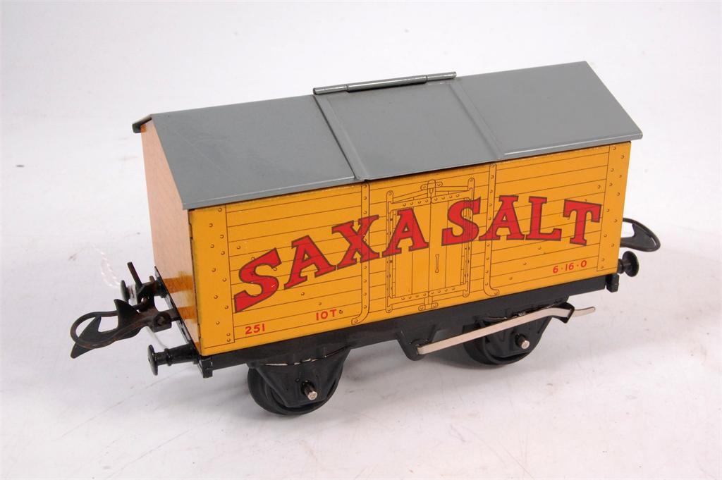 Hornby 1957-69 No. 50 Saxa Salt wagon (NM)