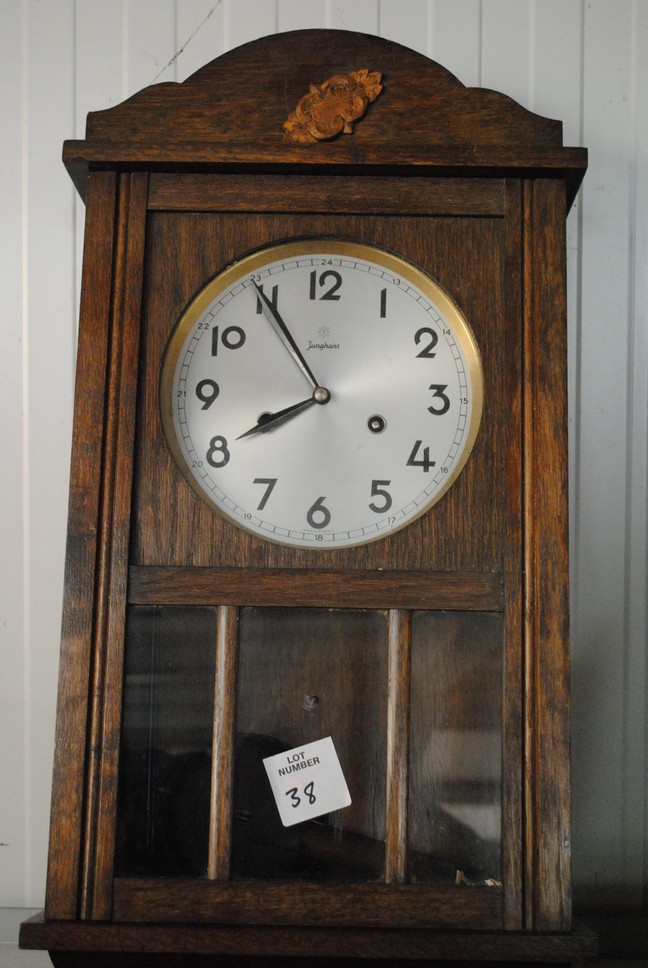 Oak Wall Clock