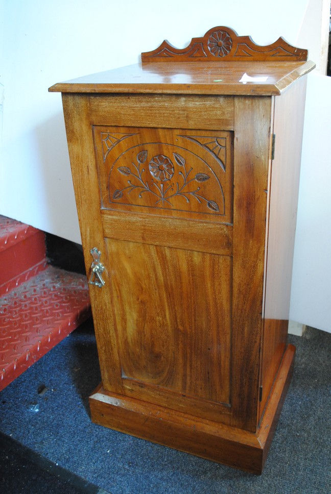 Walnut Bedside Locker