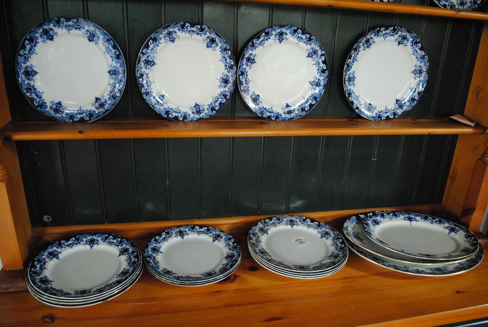 Lot of 21 Plates