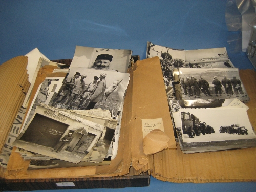 Bag containing a large quantity of various Foreign Legion and military related photographs