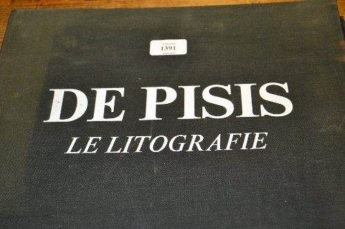 Filippo De Pisis, one volume `De Pisis Le Litografie` containing fifty six lithographs, after the