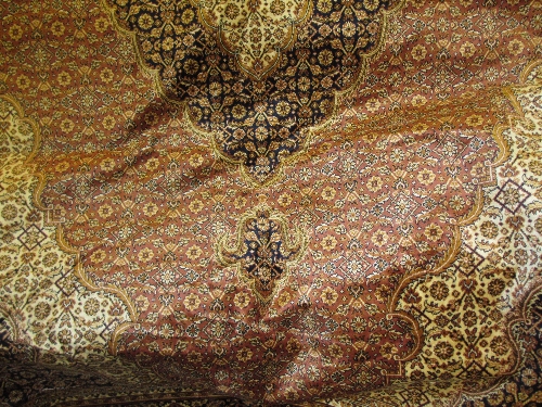 Bidjar carpet having rose ground, 2.8m x 2m