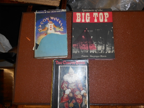 Three volumes, `Big Top`, `The Circus Book` and `Wagon Wheels`