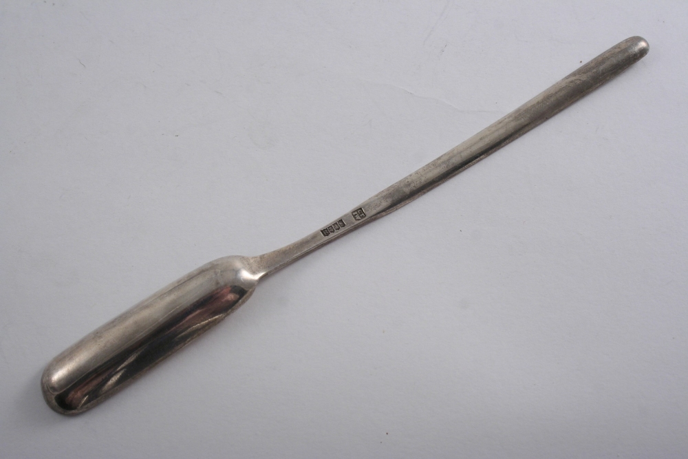 A GEORGE III IRISH PROVINCIAL MARROW SCOOP by Carden Terry & Jane Williams (of Cork) with Dublin