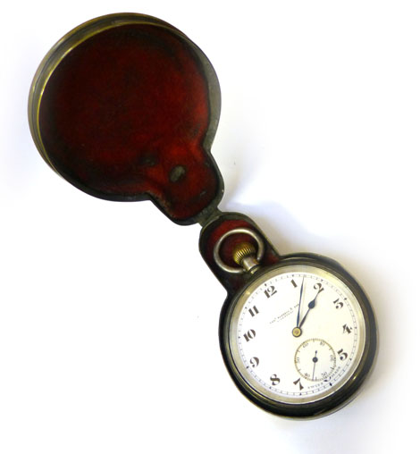 A silver cased gentleman's open faced pocket watch by Thomas Russell and Sons, Liverpool, movement