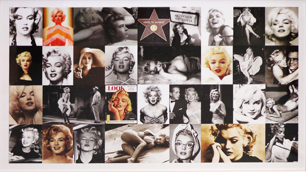 RAY SUTTON AT STUDIO 72 (Contemporary), 'Marilyn Monroe montage', photo print gicleé, 57cm x 89.5cm,