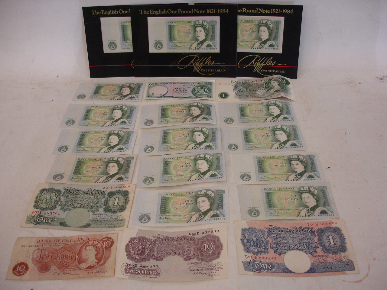 A box of banknotes