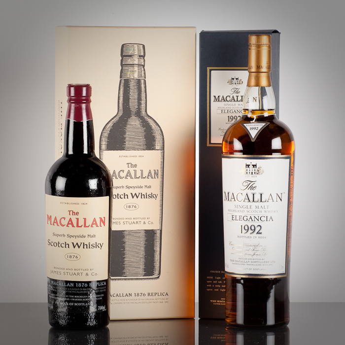 MACALLAN 1876 REPLICA Single Speyside malt whisky, distilled and bottled by The Macallan