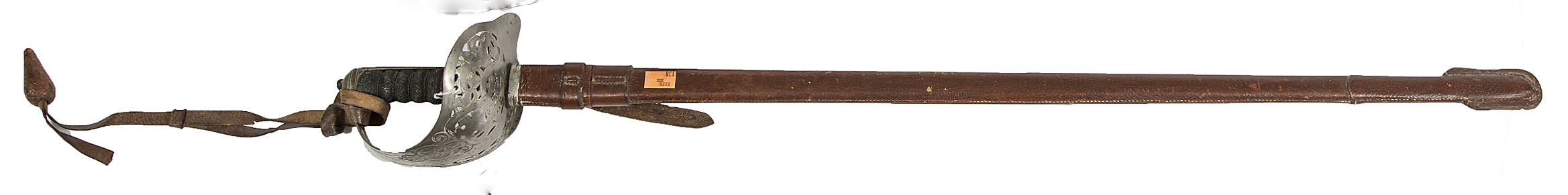 A GEORGE VI ROYAL ENGINEERS OFFICERS SWORD, 
by Hawkes & Co. Savile Row, London,  with single fuller