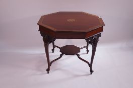 Victorian octagonal table