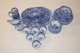 A collection of Spode dinnerware, various dates