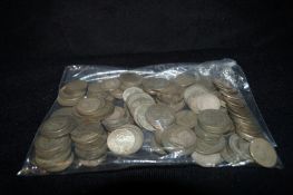 A large collection of pre 1947 coinage, various dates.