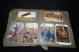 A good collection of mostly WW1 postcards and various others