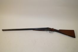 George Gibbs side by side shotgun with ejector, requires shotgun licence