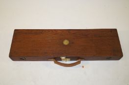 A good quality wooden gun box to take 30" barrels