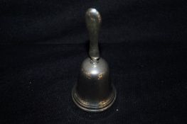 Silver handled bell Birmingham 1922