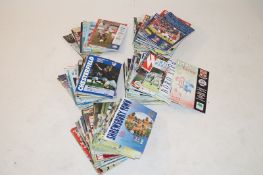 A large collection of Wycombe Wanderers home and away programmes