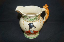 A mid 19th century hunting jug