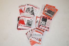 A large number of Bohemians (Dublin) home programmes from 1987 to 1993