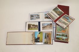 A collection of postcards, mostly modern