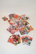 A large collection of Swindon town programmes home and away 1960's onward.