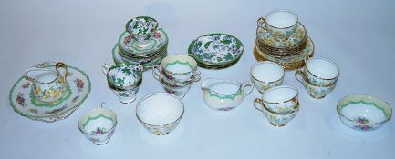 A collection of various Teaware, including Royal Albert old Chelsea