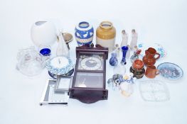 A large collection of miscellaneous items including, glass, ceramic and stoneware