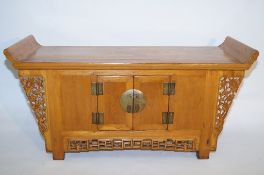 A Chinese altar table