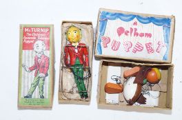 Mr Turnip  and Pelham Puppet toy puppets
