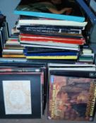 A large collection of classical and opera records, mostly signed by the performing artists,