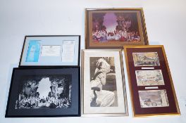 Five framed opera scenes