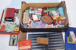 Quantity of vintage magic tricks and games