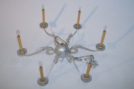A Mulberry chandelier